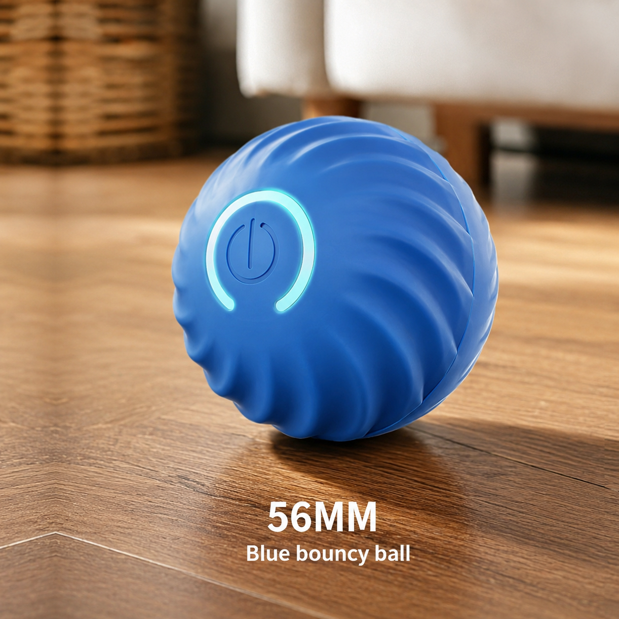 FurEase™ Gravitational Bouncing LED Ball for Dogs & Cats