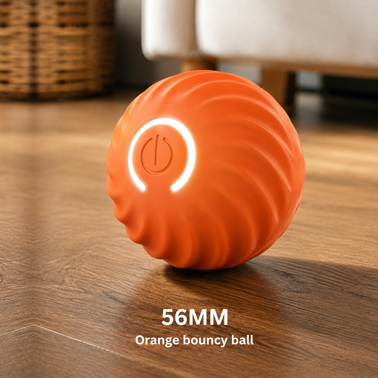 FurEase™ Gravitational Bouncing LED Ball for Dogs & Cats